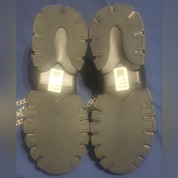 Asos Designs Studded & Chained Chunky Shoes, NWOT, MENS 10 - Picture 9 of 10